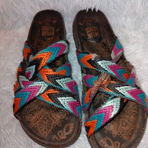 MUK LUKS Womens Sandals